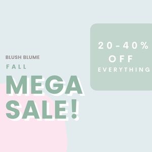 MEGA SALE ● 20 - 40% OFF! 💰❤